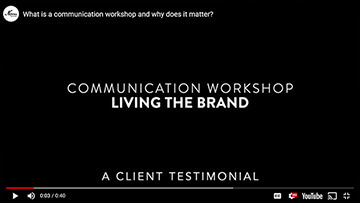 Communication Workshop - Living The Brand